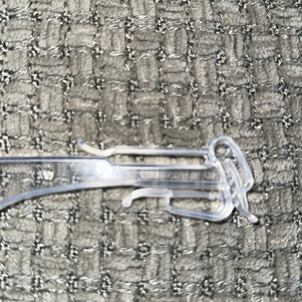 Little clear hangers set of 6